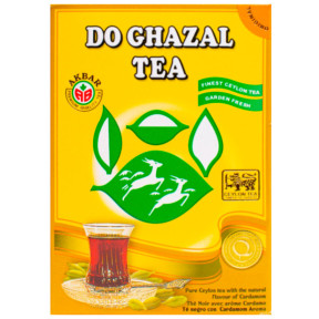 Чёрный чай с кардамоном Akbar Do Ghazal Tea, 500 г